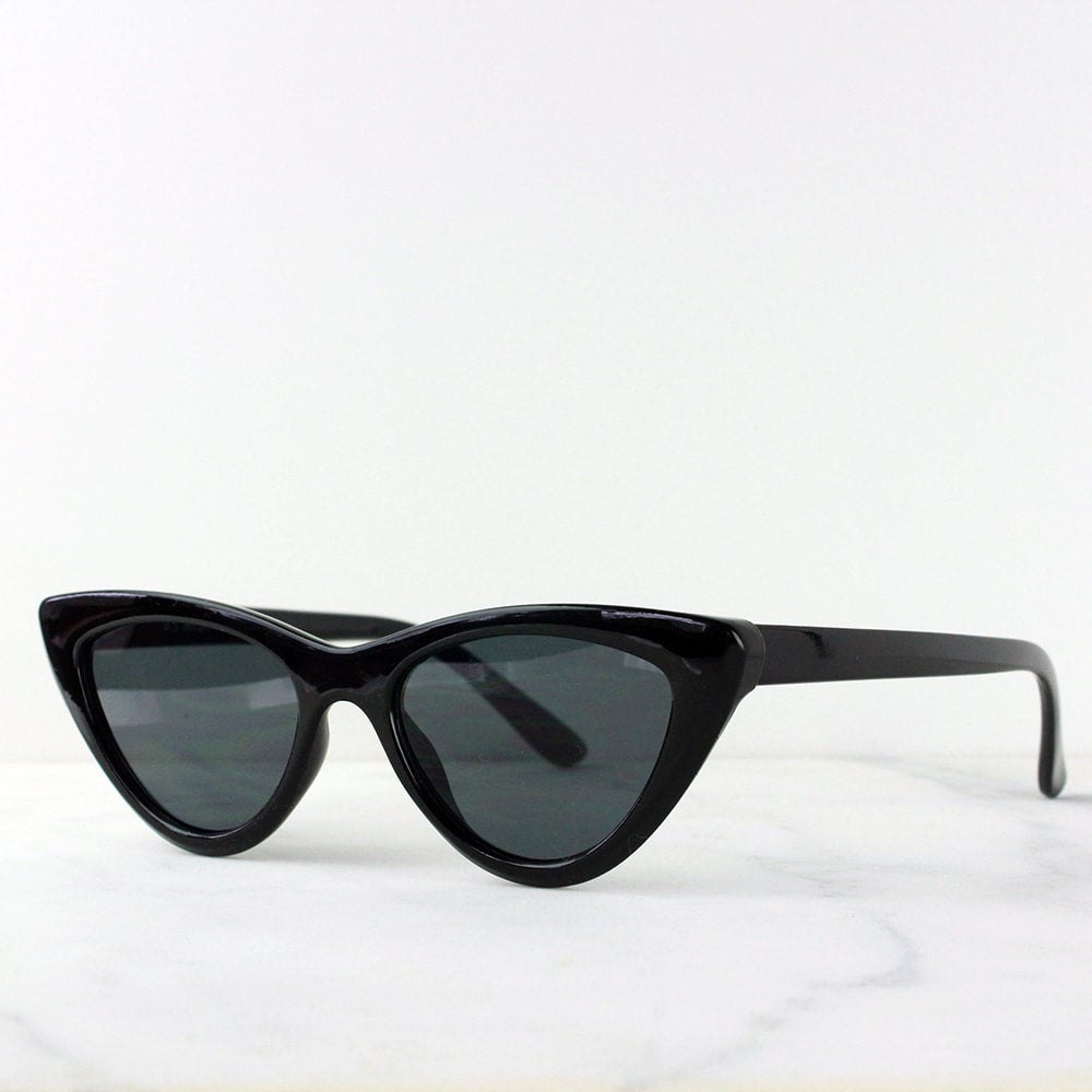 Black Cat Eye Sunglasses